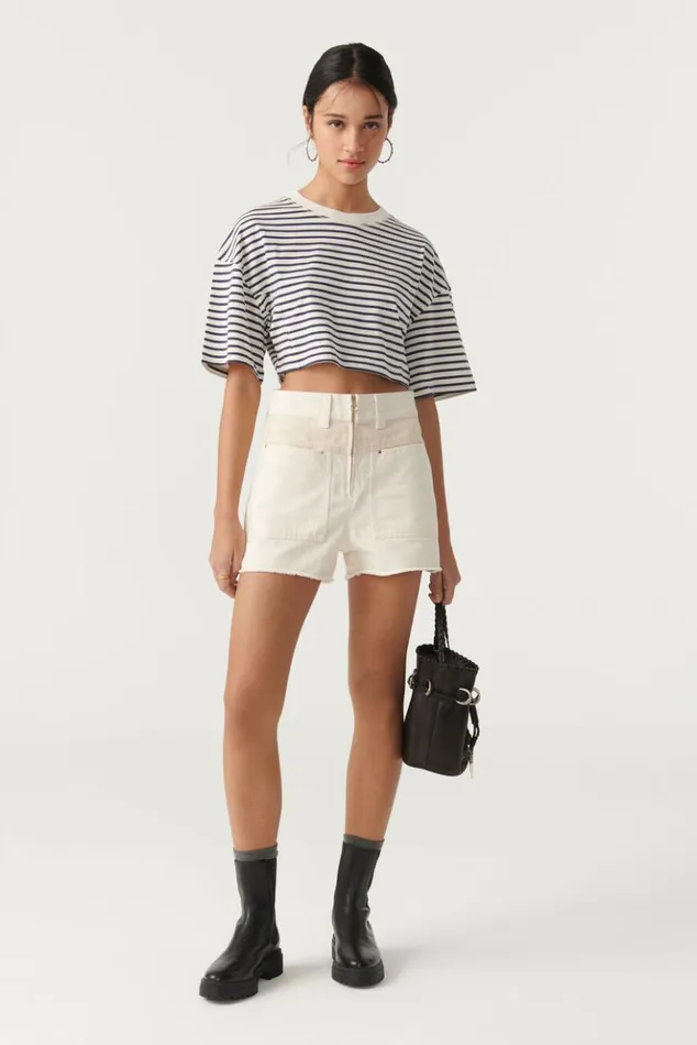 CdavidHighRise Shorts Clothing Baandsh Skirts and Shorts