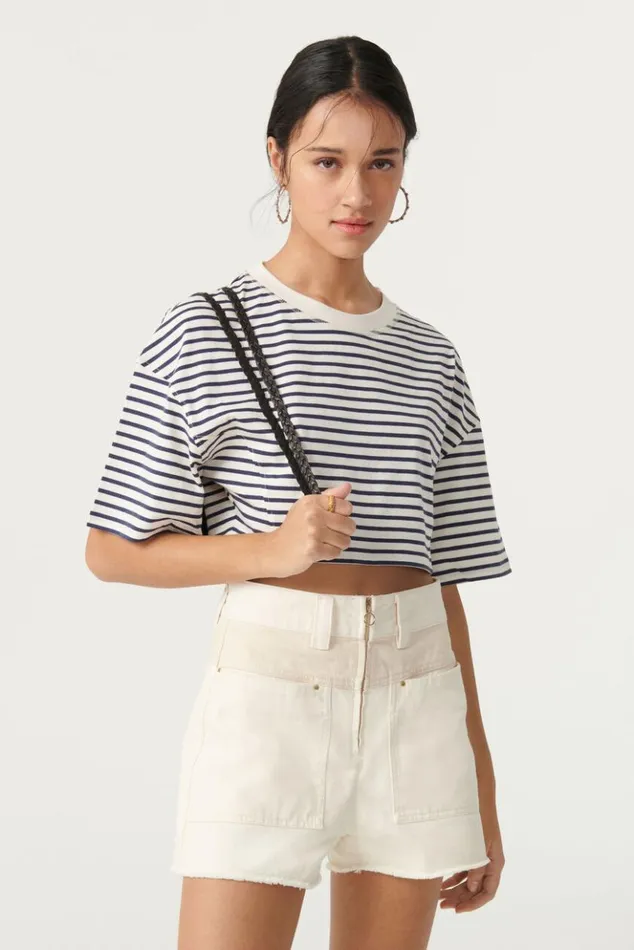 CdavidHighRise Shorts Clothing Baandsh Skirts and Shorts