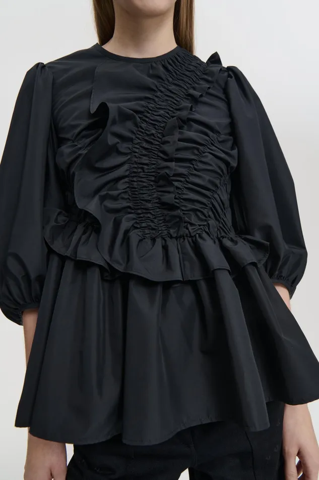 Cecilie Bahnsen Blouses Women BRAN TOP Black