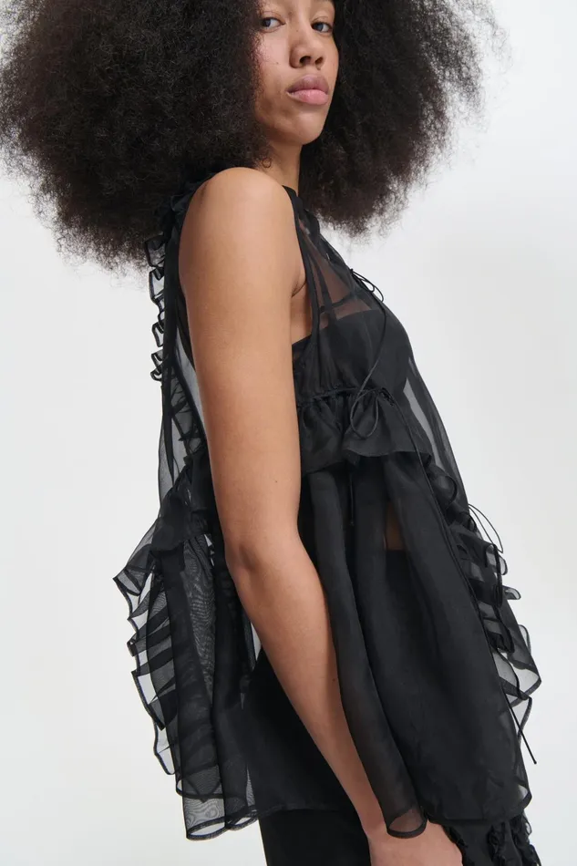 Cecilie Bahnsen Blouses Women ORSALINA TOP Black