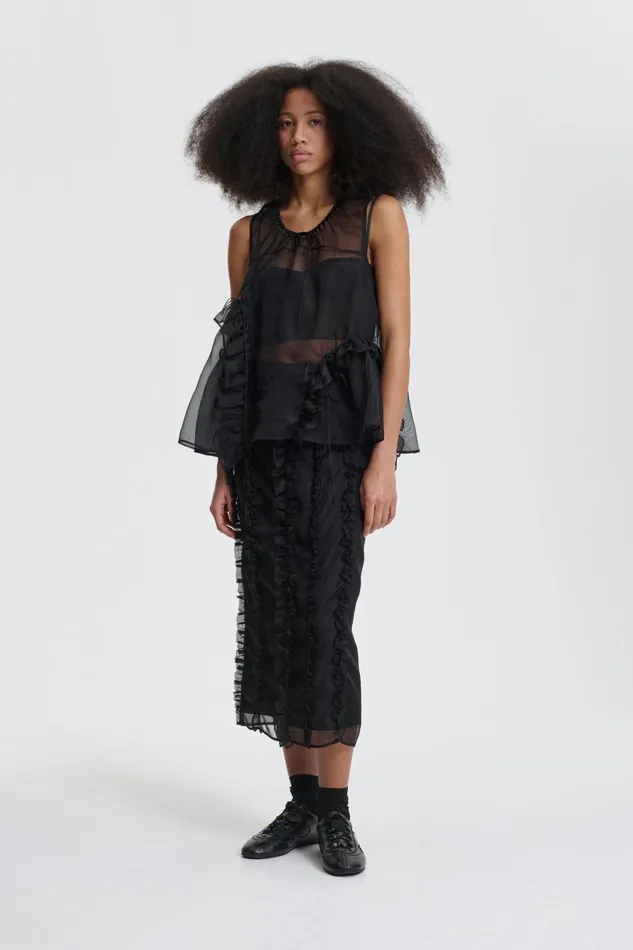 Cecilie Bahnsen Blouses Women ORSALINA TOP Black