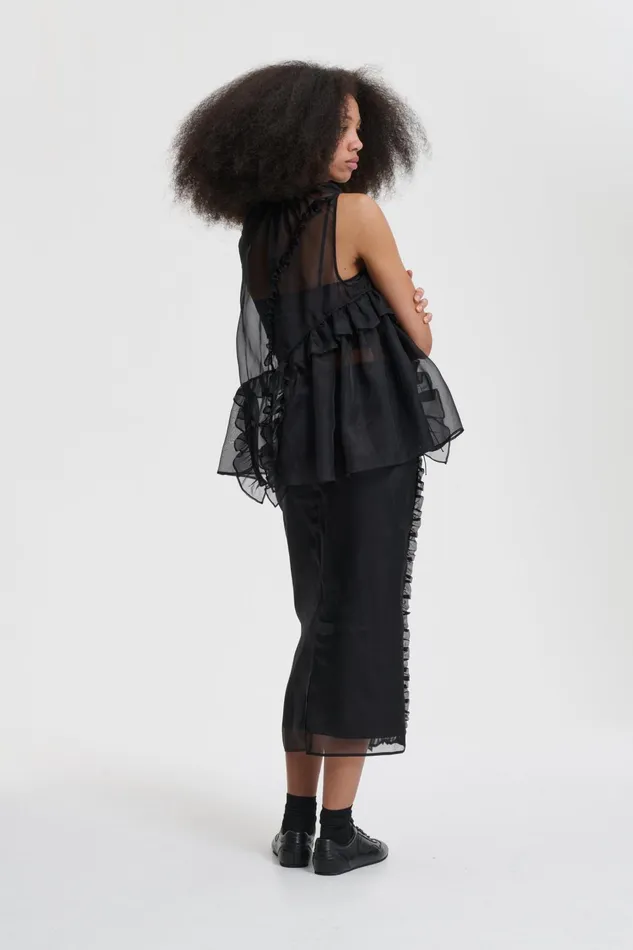 Cecilie Bahnsen Blouses Women ORSALINA TOP Black