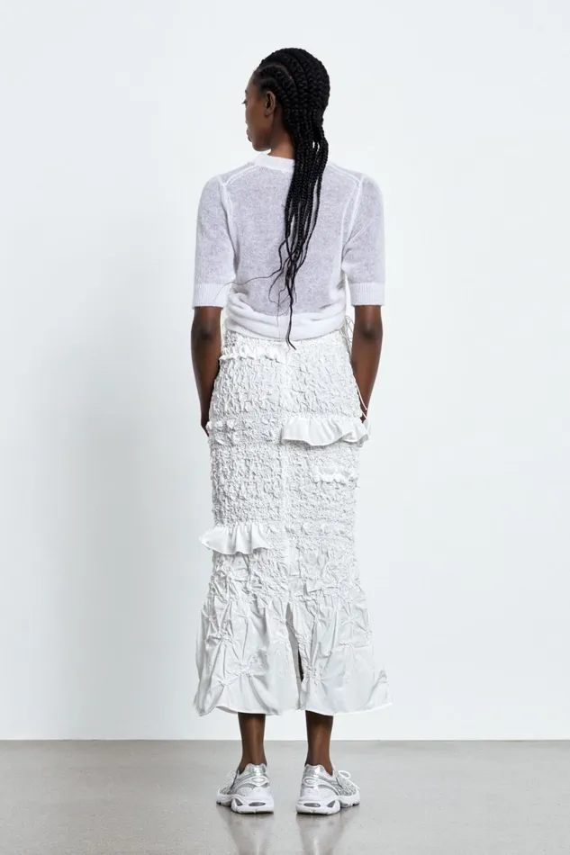 Cecilie Bahnsen Blouses Women VIDEL KNIT White