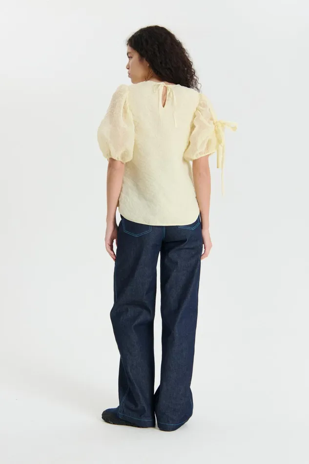 Cecilie Bahnsen Denim Women OMEGA TROUSERS Indigo