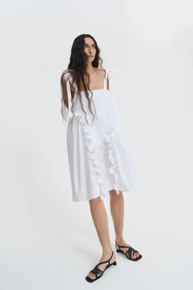 Cecilie Bahnsen Dresses Women AGATA DRESS White