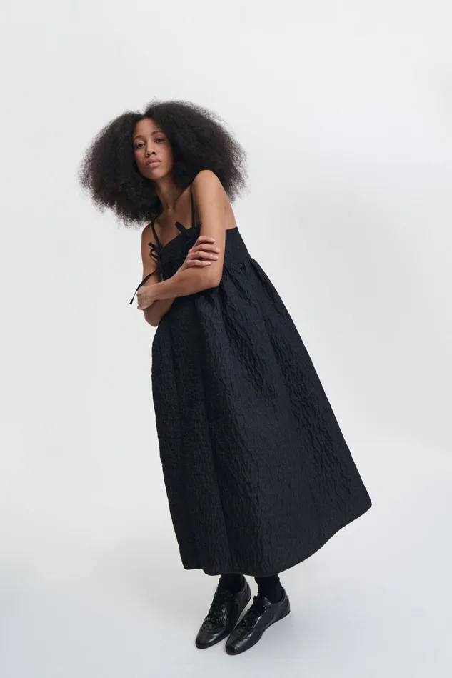 Cecilie Bahnsen Dresses Women AMBRA DRESS Black