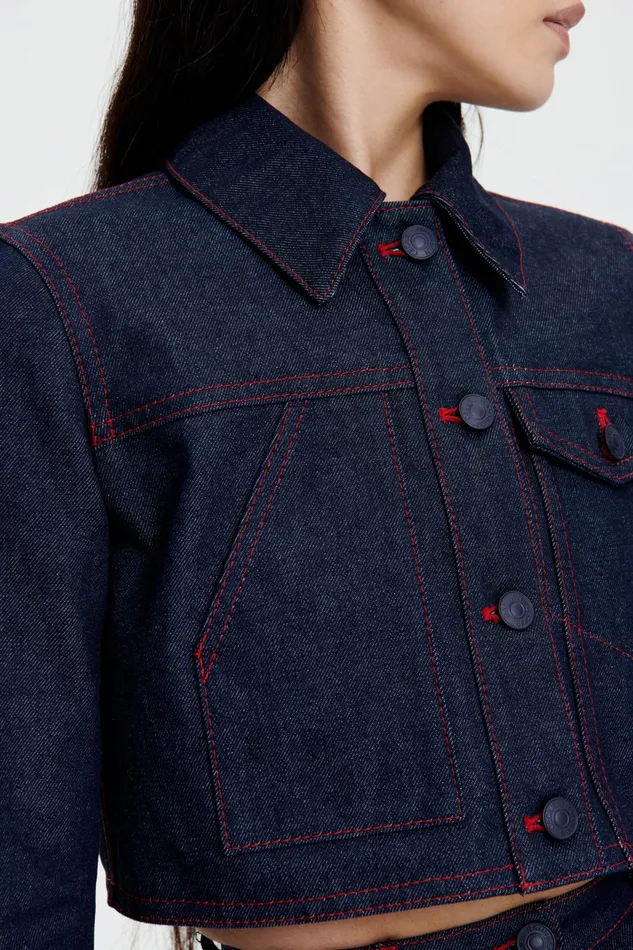 Cecilie Bahnsen Jackets Women GRACIE JACKET Indigo