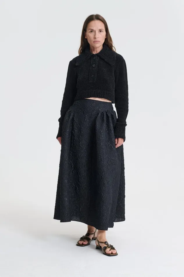 Cecilie Bahnsen Skirts Women FABIOLA SKIRT Black