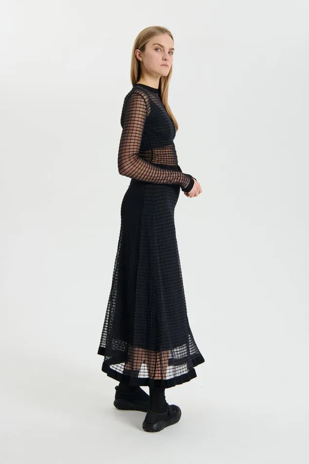 Cecilie Bahnsen Skirts Women GEMMA SKIRT Black