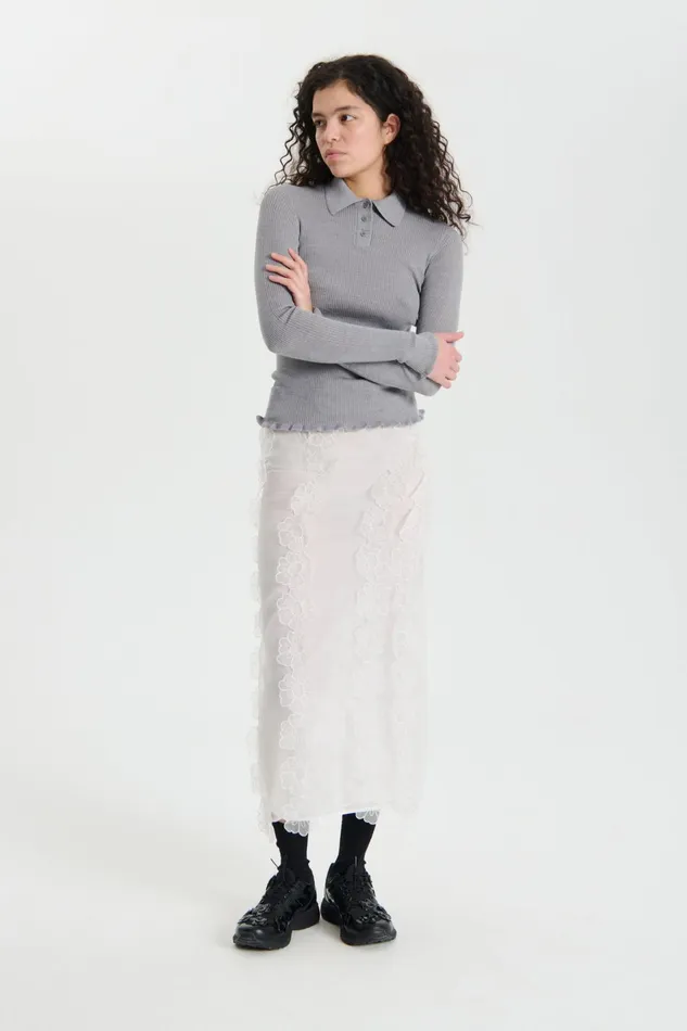 Cecilie Bahnsen Skirts Women OLYMPIA SKIRT White