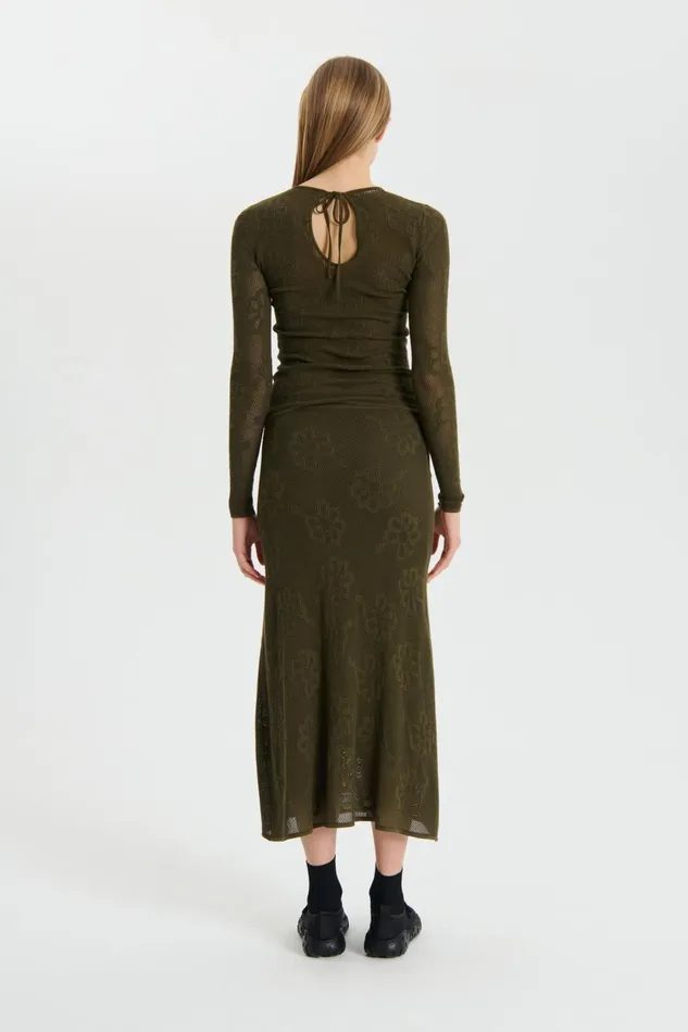 Cecilie Bahnsen Skirts Women ORCHID SKIRT Olive