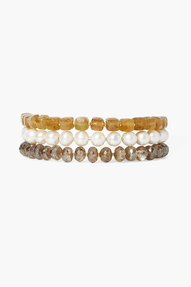 Chan Luu Bracelets Carolina Naked Wrap Bracelet Natural Mix 8211 Women