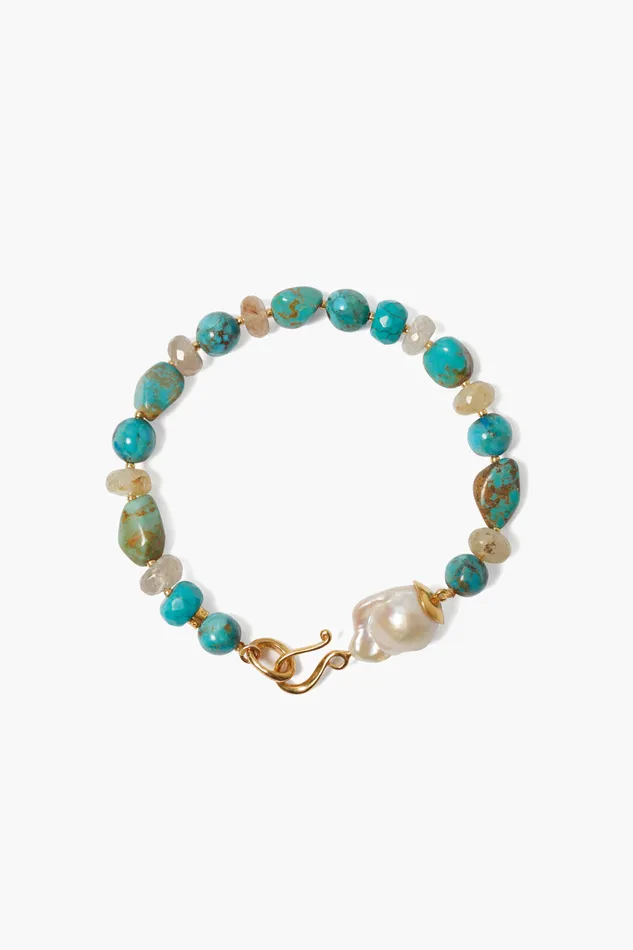 Chan Luu Bracelets Marina Bracelet Turquoise Mix 8211 Women