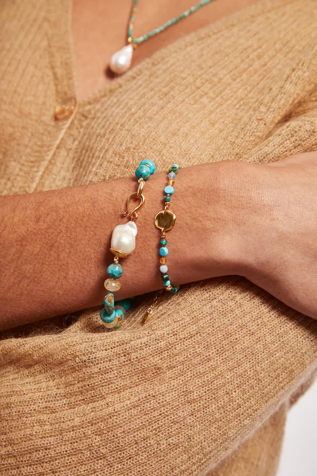 Chan Luu Bracelets Marina Bracelet Turquoise Mix 8211 Women