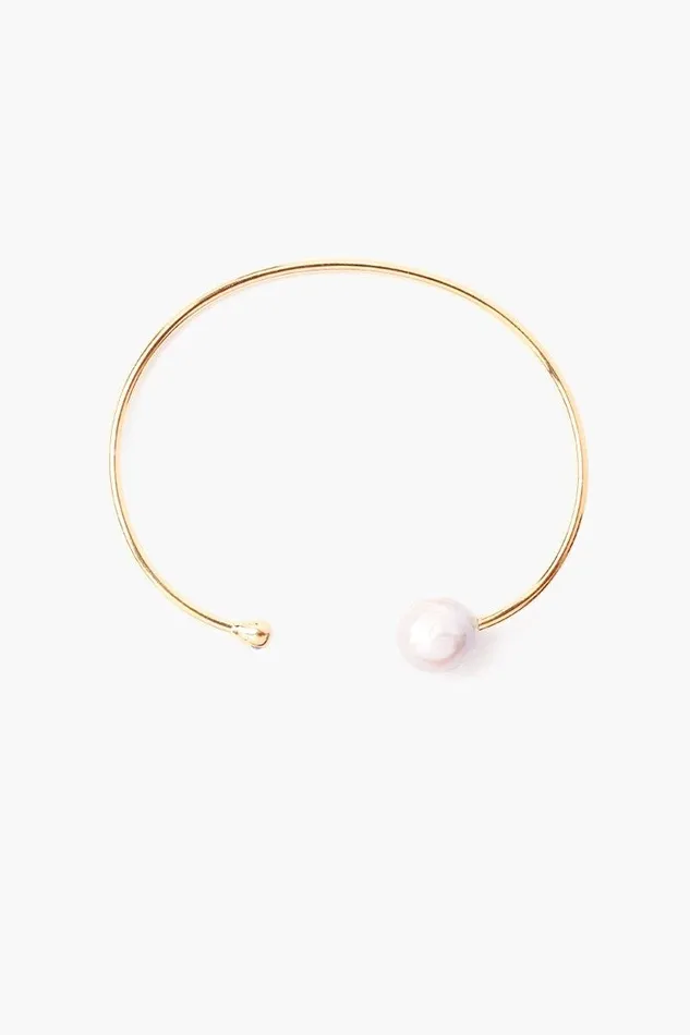 Chan Luu Bracelets White Pearl And Gold Diamond Cuff 8211 Women