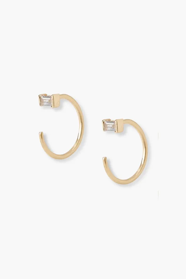 Chan Luu Earrings 14k Gold Baguette Diamond Ear Cuff Earrings 8211 Women
