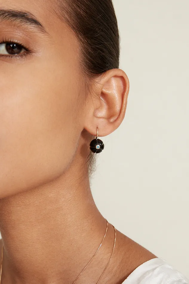 Chan Luu Earrings 14k Pumpkin Earrings Maxi Black Horn 8211 Women