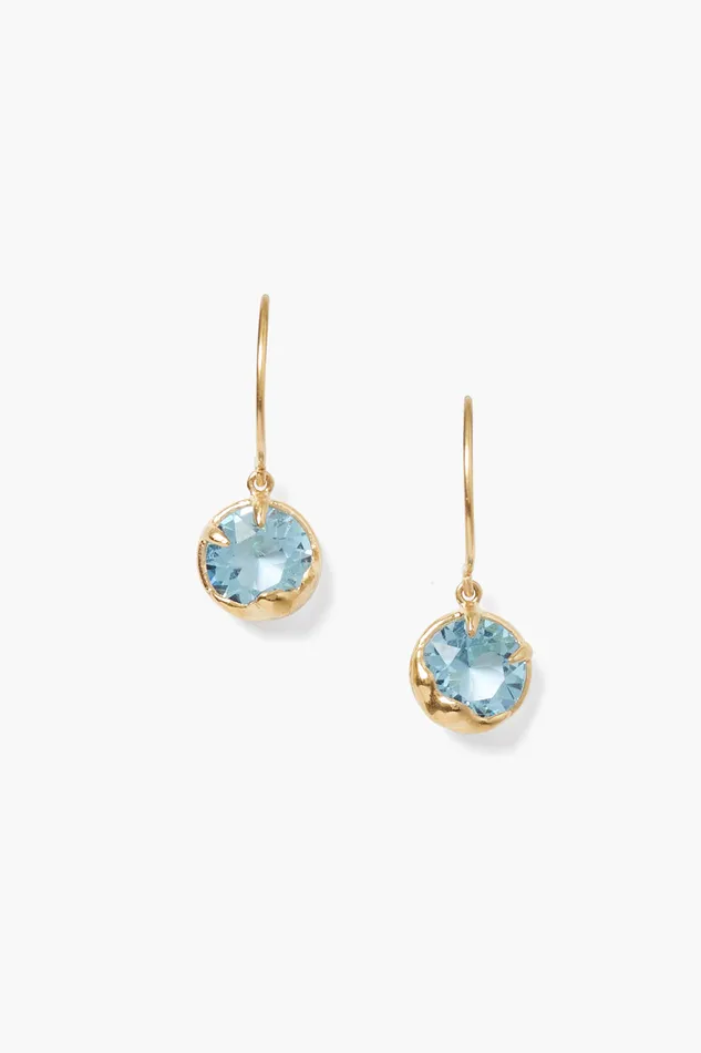 Chan Luu Earrings March Birthstone Earrings Aquamarine Crystal 8211 Women