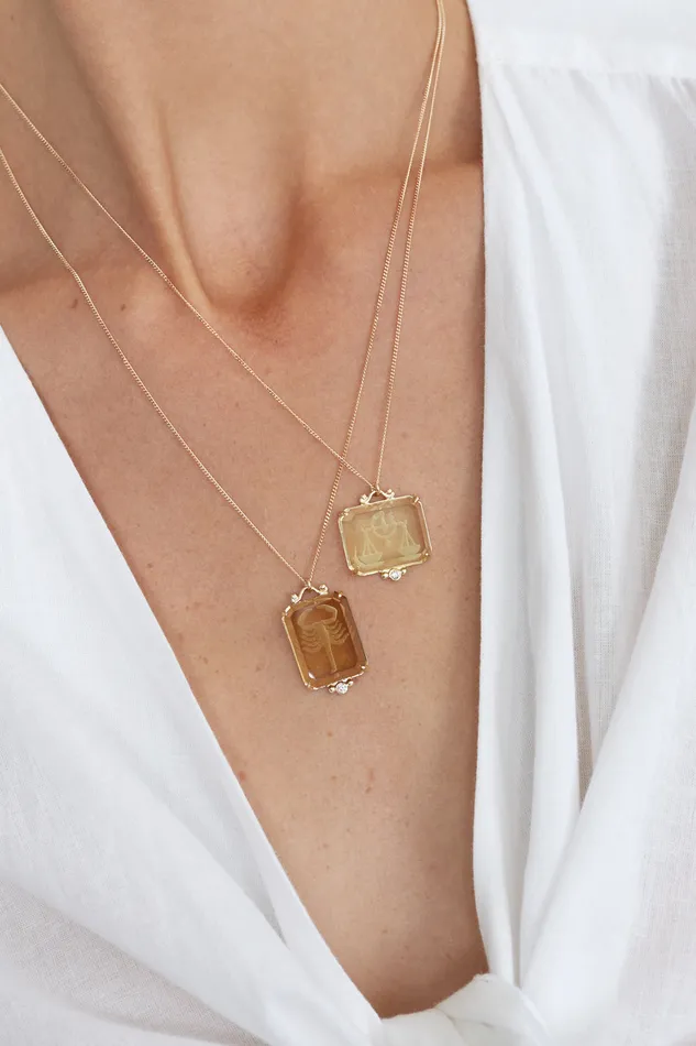 Chan Luu Necklaces 14k Taurus Zodiac Necklace 8211 Women