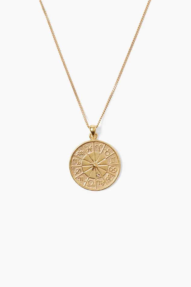 Chan Luu Necklaces Custom Diamond Zodiac Coin Necklace Yellow Gold 8211 Women Chan Luu Necklaces Custom Diamond Zodiac Coin Necklace Yellow Gold 8211 Women