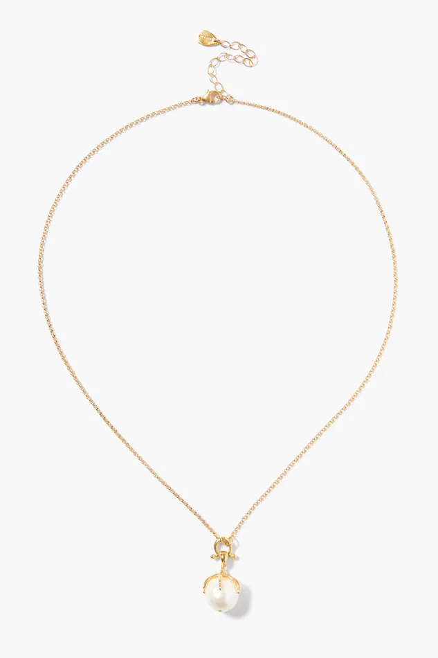Chan Luu Necklaces Lark Pendant Necklace White Pearl 8211 Women