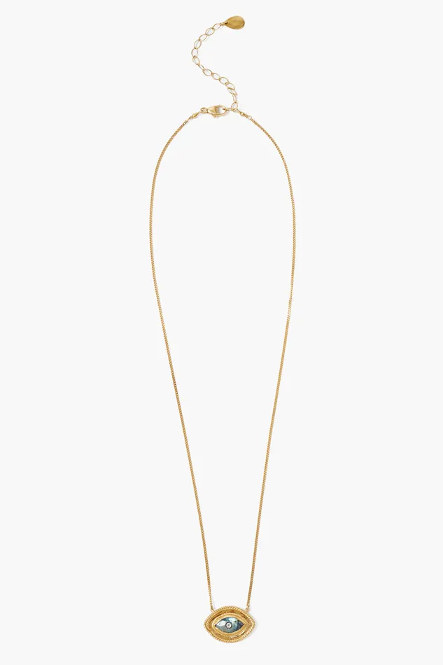 Chan Luu Necklaces Mariya Evil Eye Necklace Labradorite 8211 Women