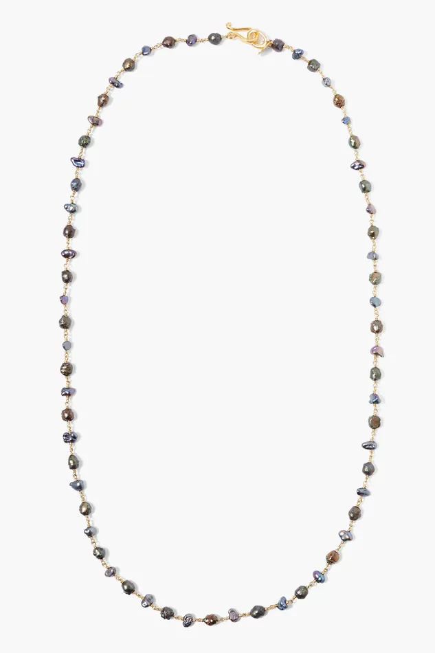Chan Luu Necklaces Santa Fe Necklace Peacock Pearl 8211 Women