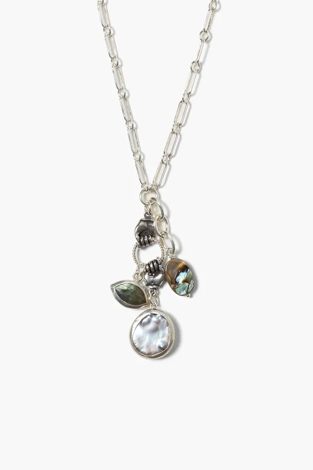 Chan Luu Necklaces Sardinia Charm Necklace Labradorite 8211 Women
