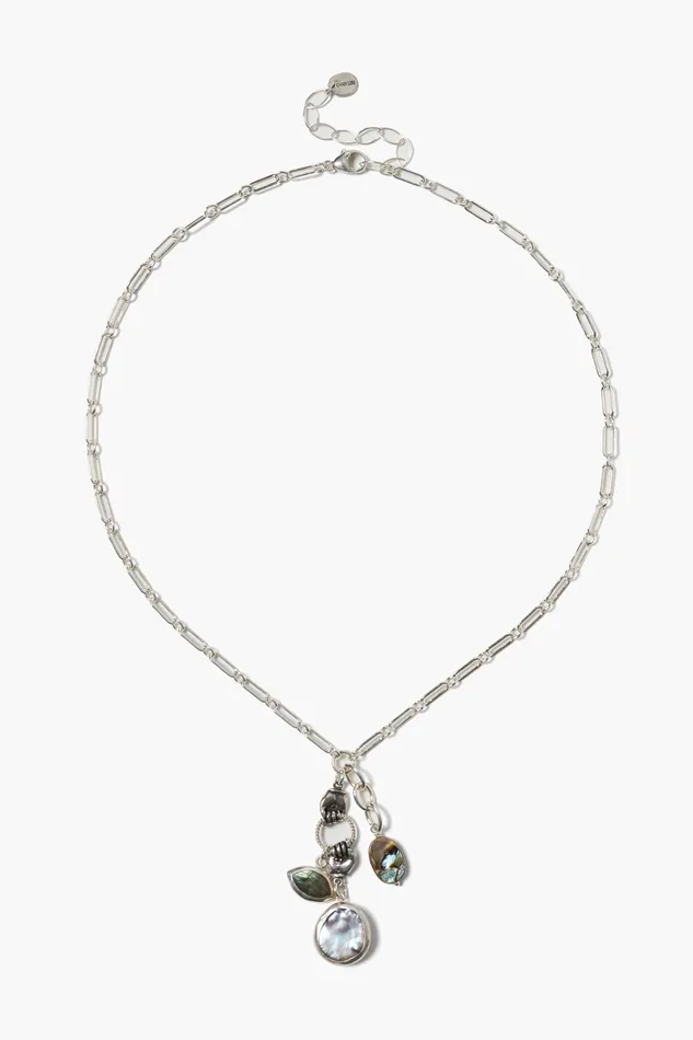 Chan Luu Necklaces Sardinia Charm Necklace Labradorite 8211 Women