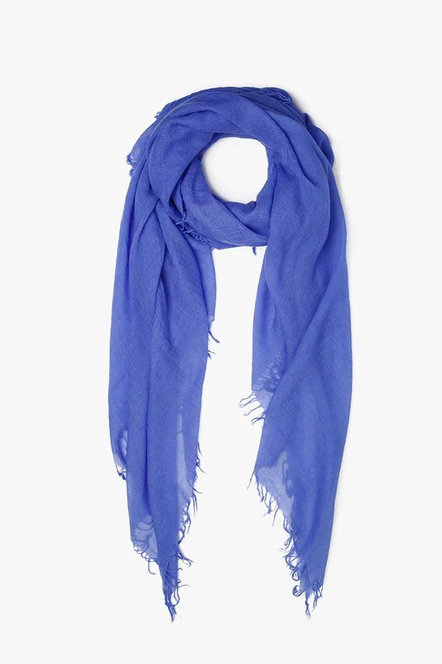Chan Luu Scarves Cashmere And Silk Scarf Baja Blue 8211 Women
