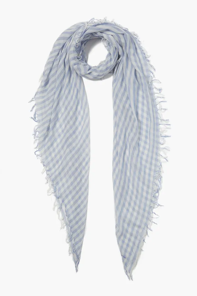 Chan Luu Scarves Cashmere And Silk Scarf Wedgewood Linea 8211 Women