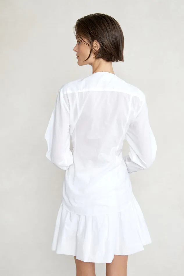 Chan Luu Tops Elena Blouse White 8211 Women