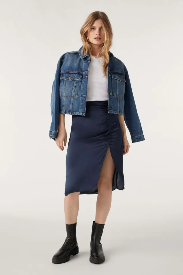 CharlizeMidi Skirt Clothing Baandsh Skirts and Shorts