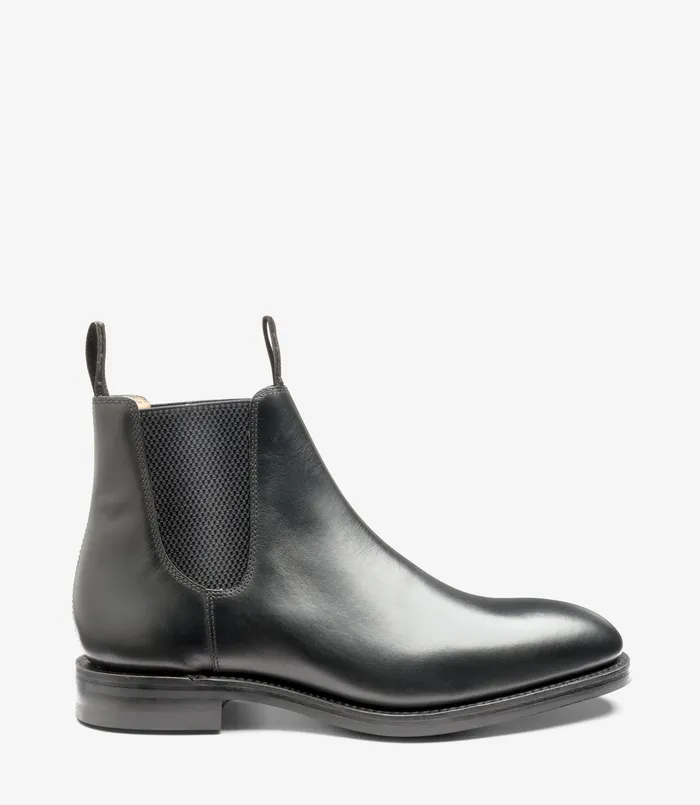 Chatsworth Black Men Chelsea Boots Loake