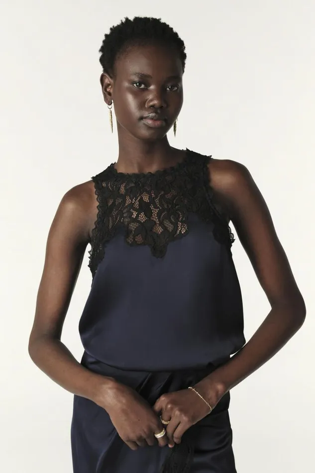 CleaSleeveless Top Clothing Baandsh Tops and Shirts