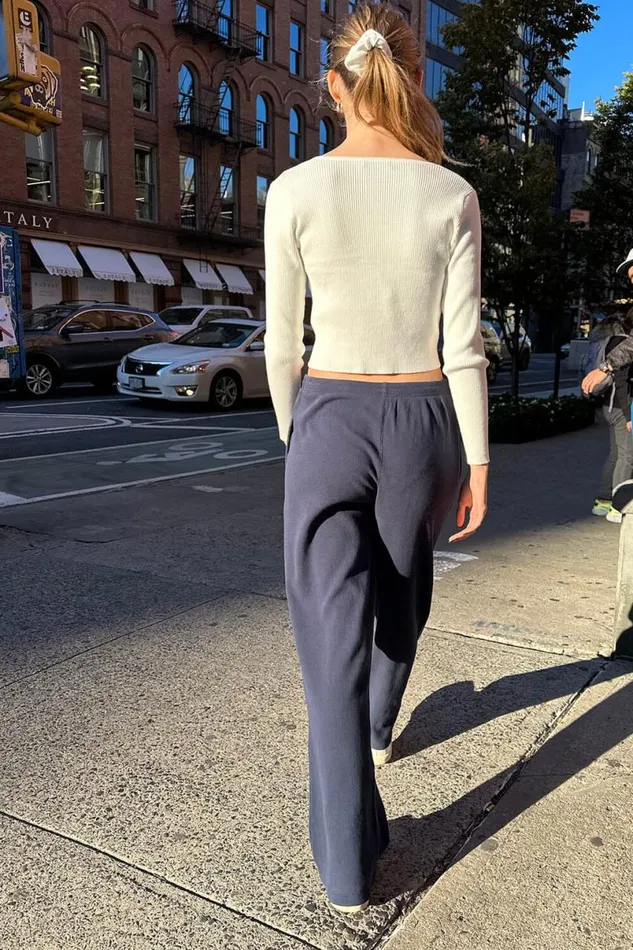 Clothing Anastasia Waffle Sweatpants Brandy Melville SWEATPANTS and SWEATSHIRTS