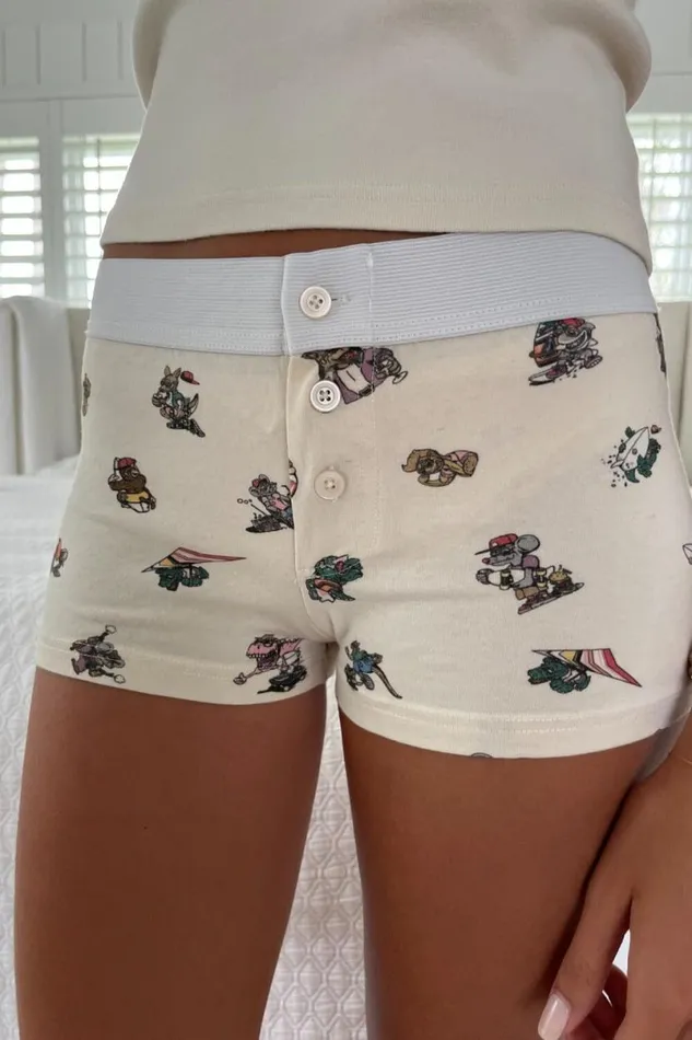 Clothing Boy Short Chill Since Underwear Brandy Melville MATCHING SETS