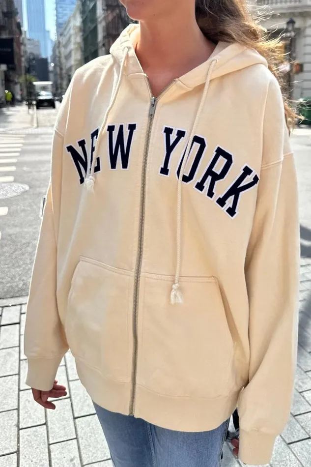 Clothing Christy New York Hoodie Brandy Melville SWEATPANTS and SWEATSHIRTS