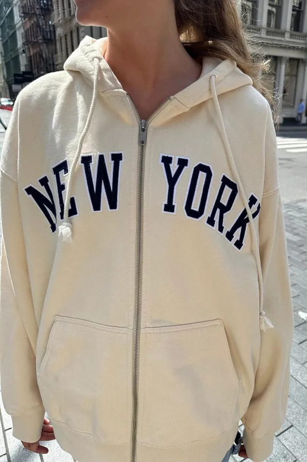 Clothing Christy New York Hoodie Brandy Melville SWEATPANTS and SWEATSHIRTS
