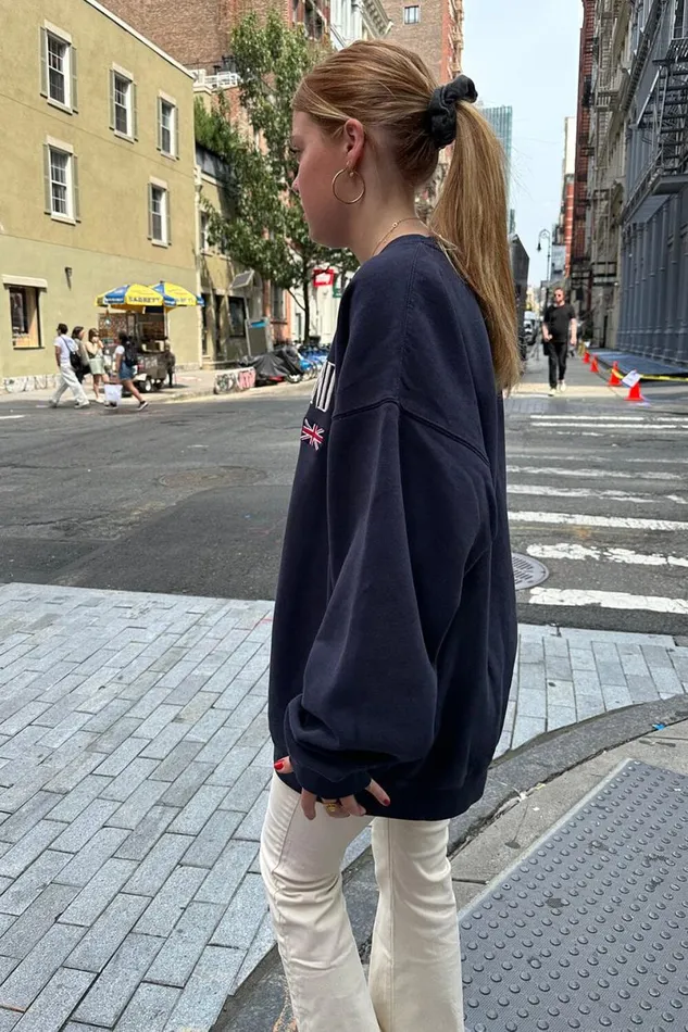 Clothing Erica Switzerland Flag Sweatshirt Brandy Melville SWEATPANTS and SWEATSHIRTS