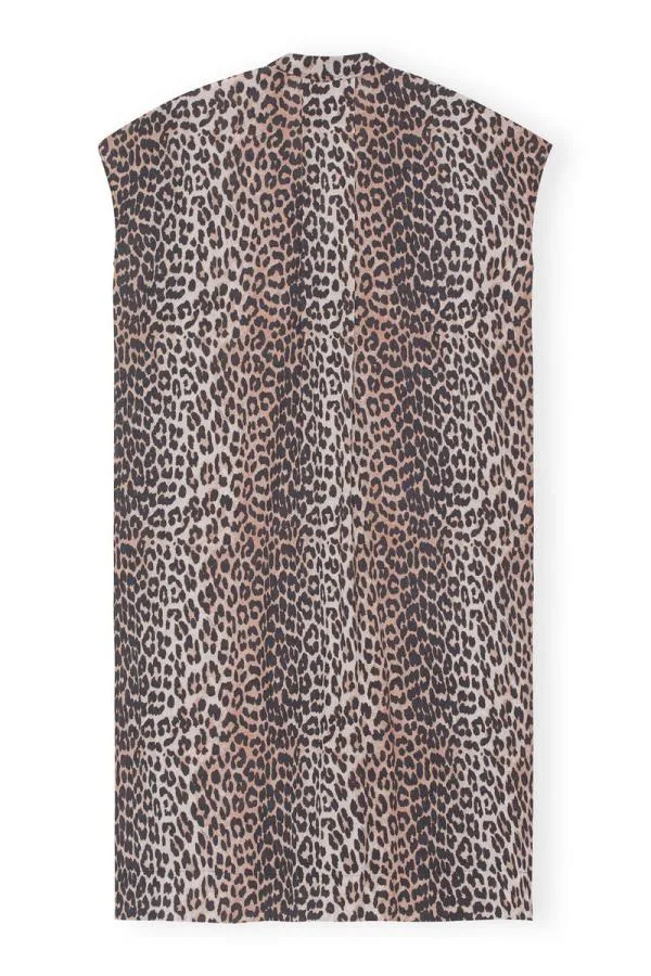 Clothing GANNI Leopard Print Beach Kaftan Leopard Clothing GANNI Leopard Print Beach Kaftan Leopard