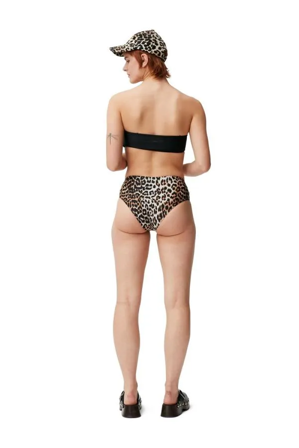 Clothing GANNI Leopard Print MidRise Bikini Bottom Leopard Clothing GANNI Leopard Print MidRise Bikini Bottom Leopard