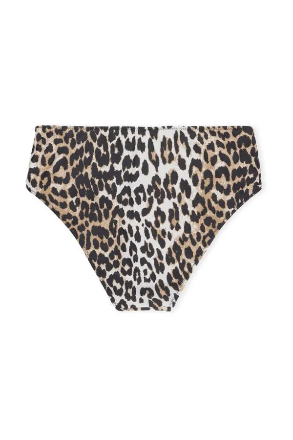 Clothing GANNI Leopard Print MidRise Bikini Bottom Leopard Clothing GANNI Leopard Print MidRise Bikini Bottom Leopard
