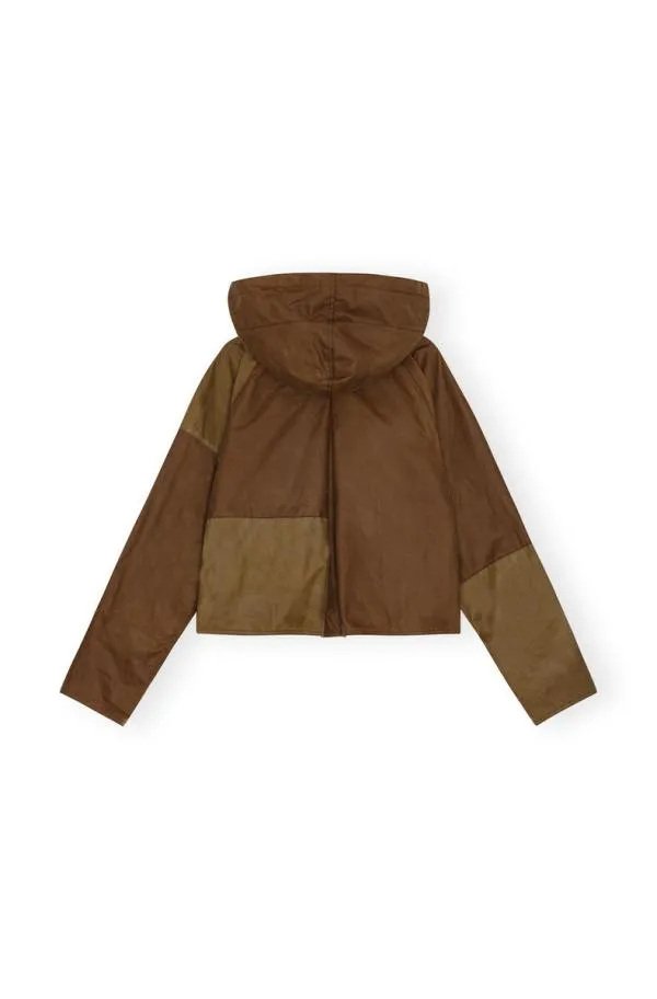 Clothing GANNI Outerwear X Barbour Spey Wax Jacket Teak