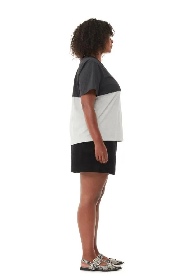 Clothing GANNI TShirts Recut Jersey Tshirt Phantom