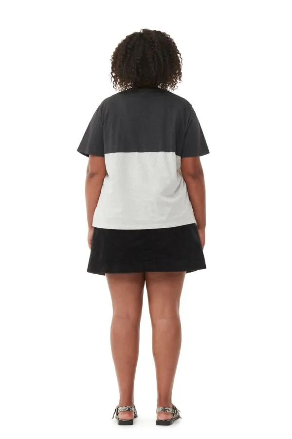 Clothing GANNI TShirts Recut Jersey Tshirt Phantom