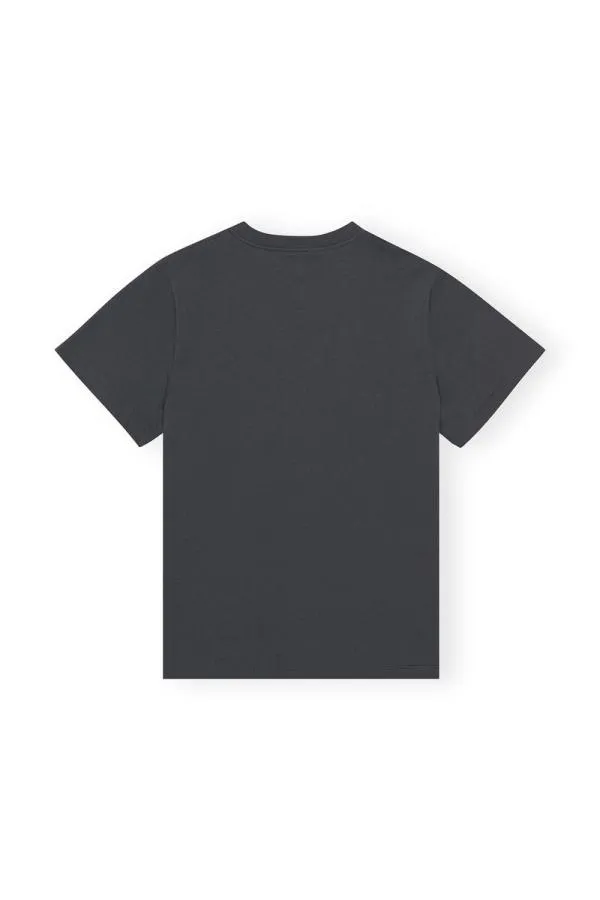 Clothing GANNI TShirts Relaxed Dream Bunny Tshirt Volcanic Ash Clothing GANNI TShirts Relaxed Dream Bunny Tshirt Volcanic Ash