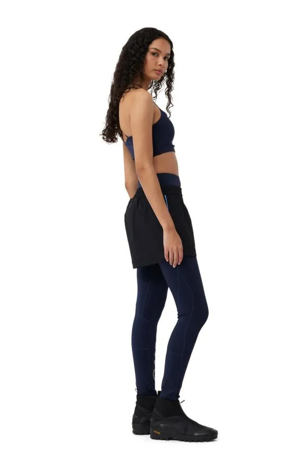 Clothing GANNI Tops Active Strap Top Sky Captain Clothing GANNI Tops Active Strap Top Sky Captain