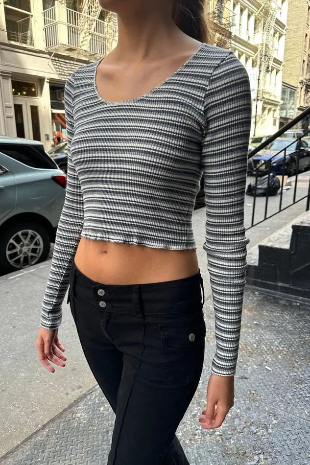 Clothing Mckenna Striped Top Brandy Melville STRIPES