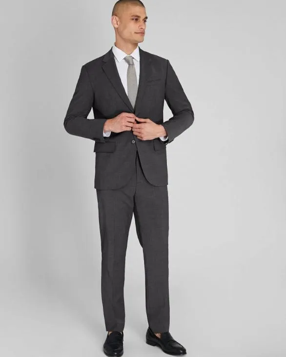 Club Monaco Blazers and Suiting CM Travel Suit Blazer Grey 8211 Men